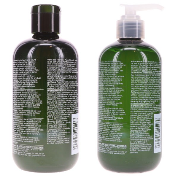 Paul Mitchell Tea Tree Lavender Mint Shampoo 10.14 oz & Tea Tree Lavender Mint Conditioner 10.14 oz Combo Pack