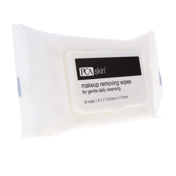 PCA Skin Makeup Remover Face Wipes 25 ct