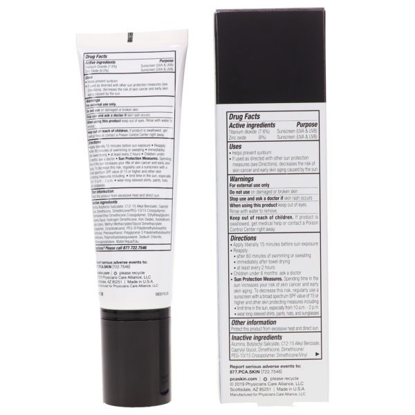 PCA Skin Sheer Tint Broad Spectrum SPF 45 1.7 oz