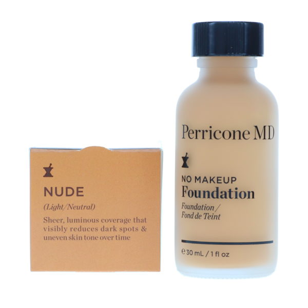 Perricone MD No Makeup Foundation Nude 1 oz