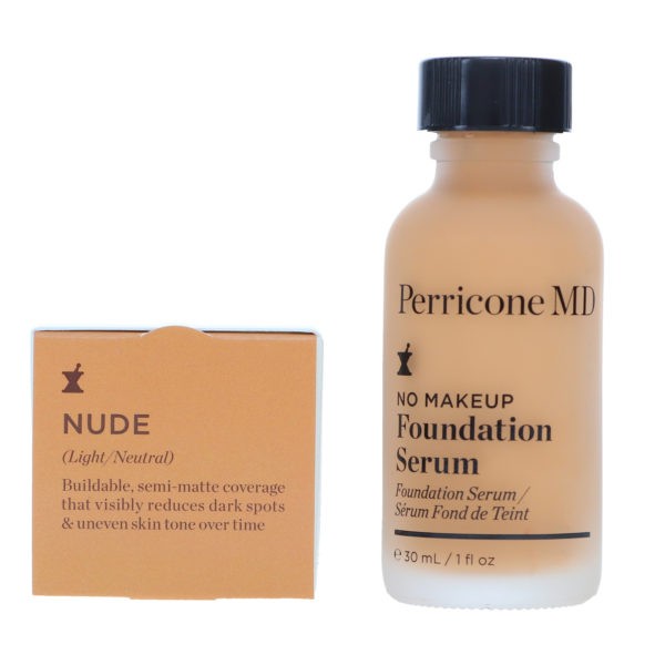 Perricone MD No Makeup Foundation Serum Nude 1 oz