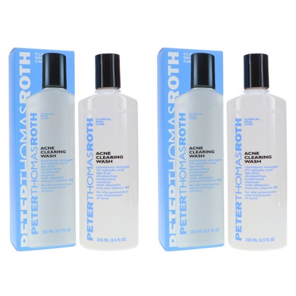 Peter Thomas Roth Acne Clearing Wash 8.5 oz 2 Pack