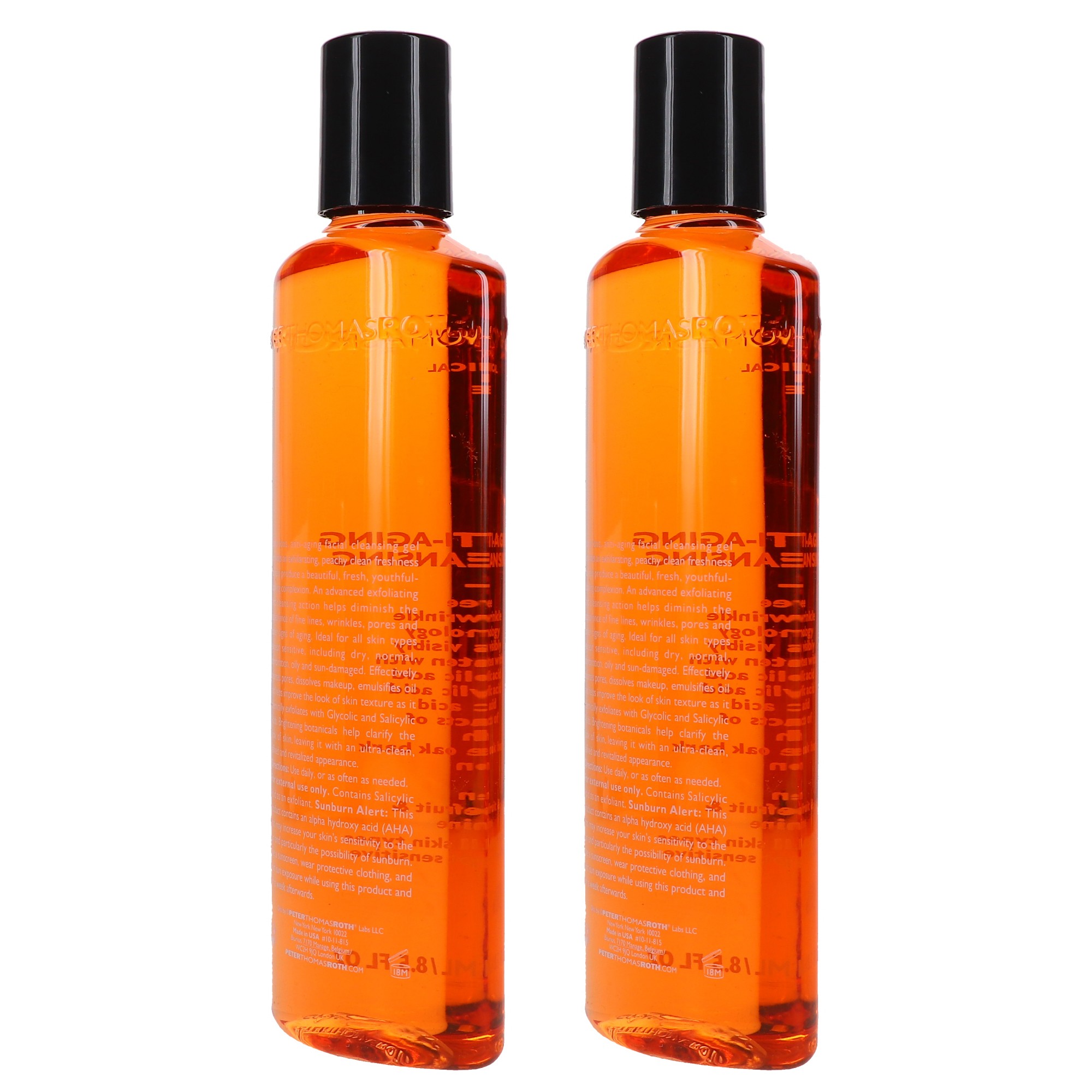 Peter Thomas Roth Anti Aging Cleansing Gel 8.5 oz 2 Pack