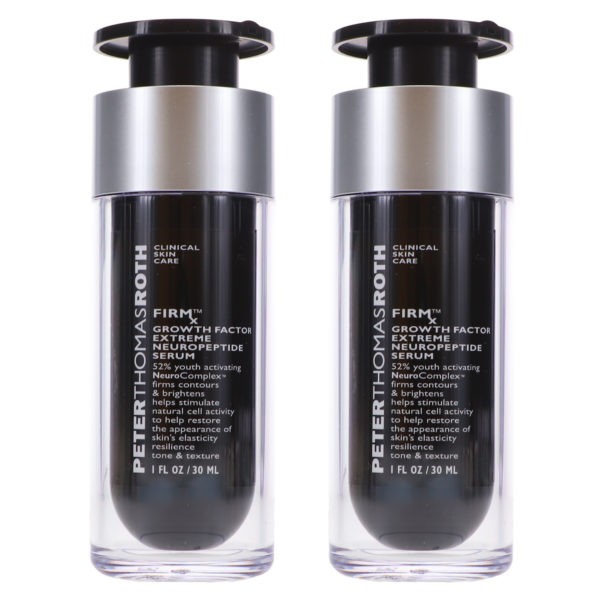 Peter Thomas Roth FIRMx Growth Factor Neuropeptide Serum 1 oz 2 Pack