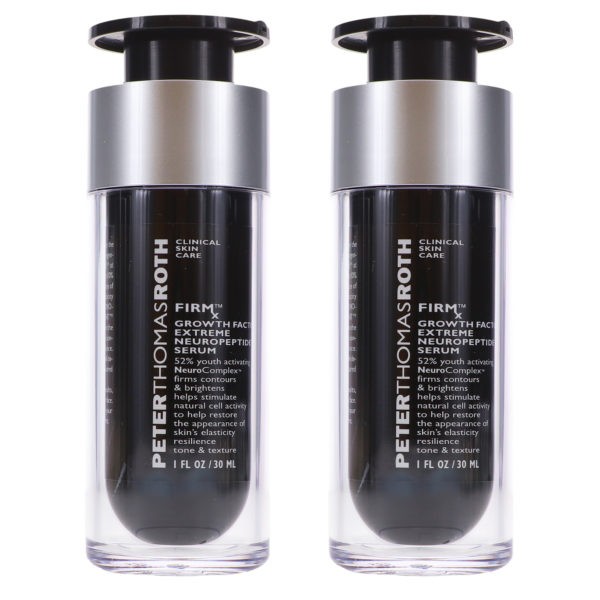 Peter Thomas Roth FIRMx Growth Factor Neuropeptide Serum 1 oz 2 Pack