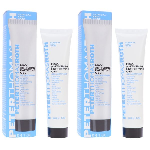 Peter Thomas Roth Max Anti Shine Matifying Gel 1 oz 2 Pack