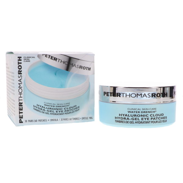 Peter Thomas Roth Water Drench Hyaluronic Cloud Hydra gel Eye Patches 60 pc