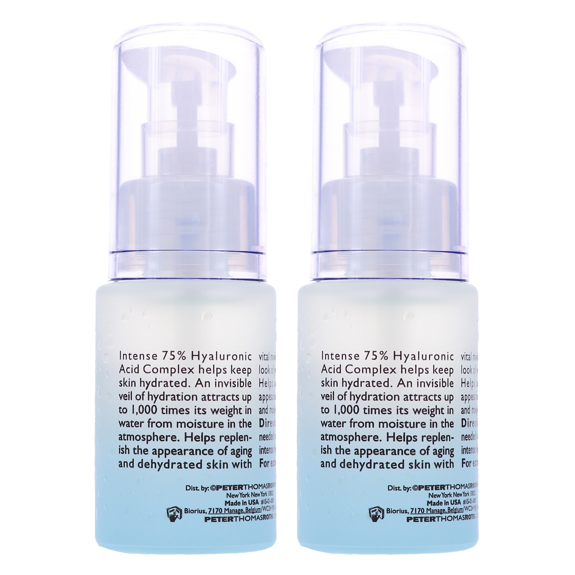 Peter Thomas Roth Water Drench Hyaluronic Cloud Serum 1 oz 2 Pack