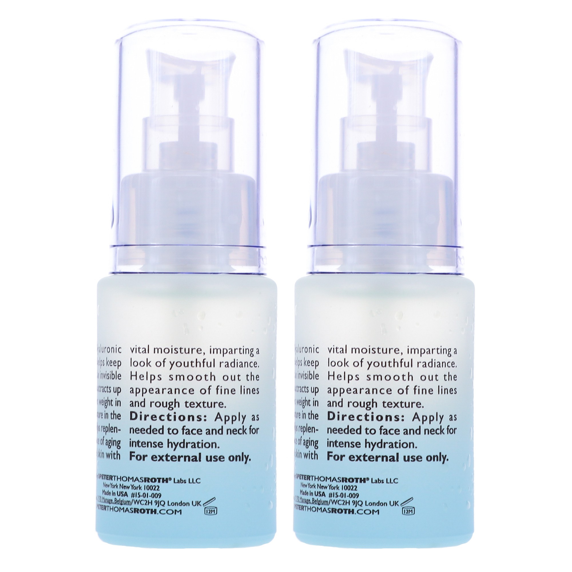 Peter Thomas Roth Water Drench Hyaluronic Cloud Serum 1 oz 2 Pack