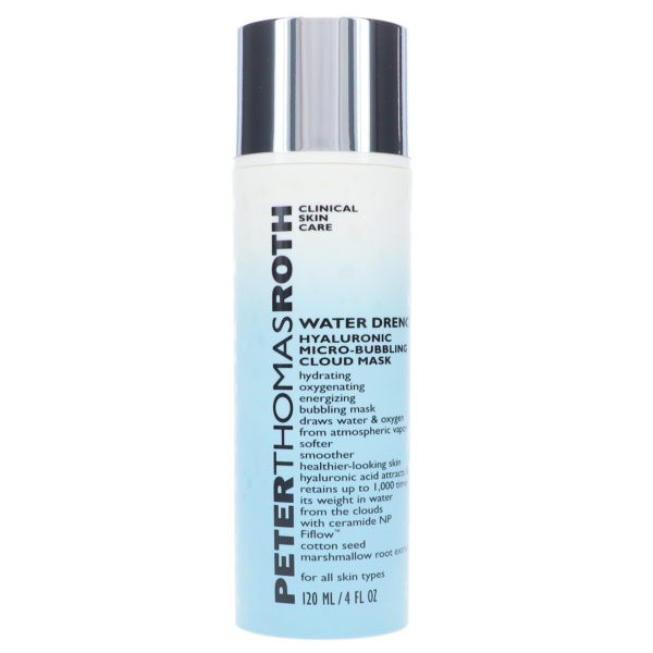 Peter Thomas Roth Water Drench Hyaluronic Micro Bubbling Cloud Mask 4 oz