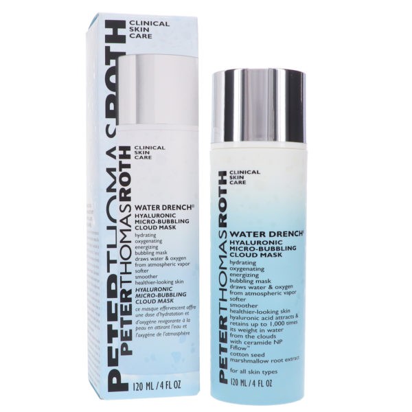 Peter Thomas Roth Water Drench Hyaluronic Micro Bubbling Cloud Mask 4 oz