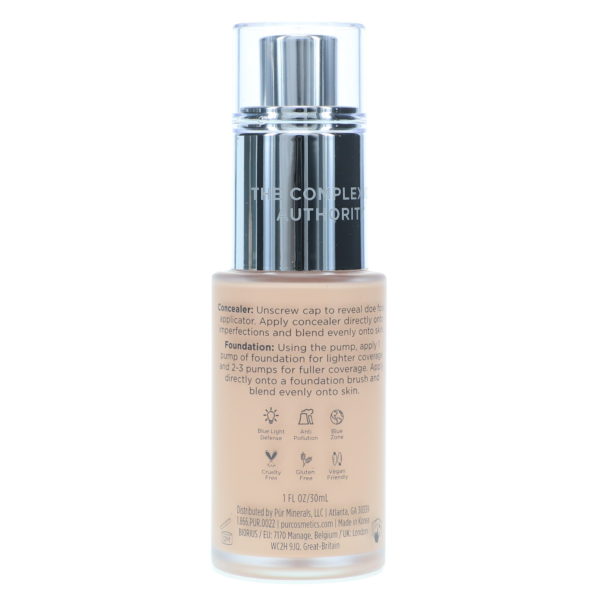 PUR 4-In-1 Love Your Selfie Longwear Foundation & Concealer LN3 1 oz