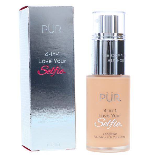 PUR 4-In-1 Love Your Selfie Longwear Foundation & Concealer Light Neutral LN6 1 oz