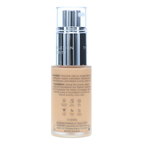 PUR 4-In-1 Love Your Selfie Longwear Foundation & Concealer Medium Golden MG2 1 oz