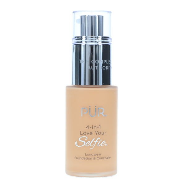 PUR 4-In-1 Love Your Selfie Longwear Foundation & Concealer Medium Golden MG3 1 oz