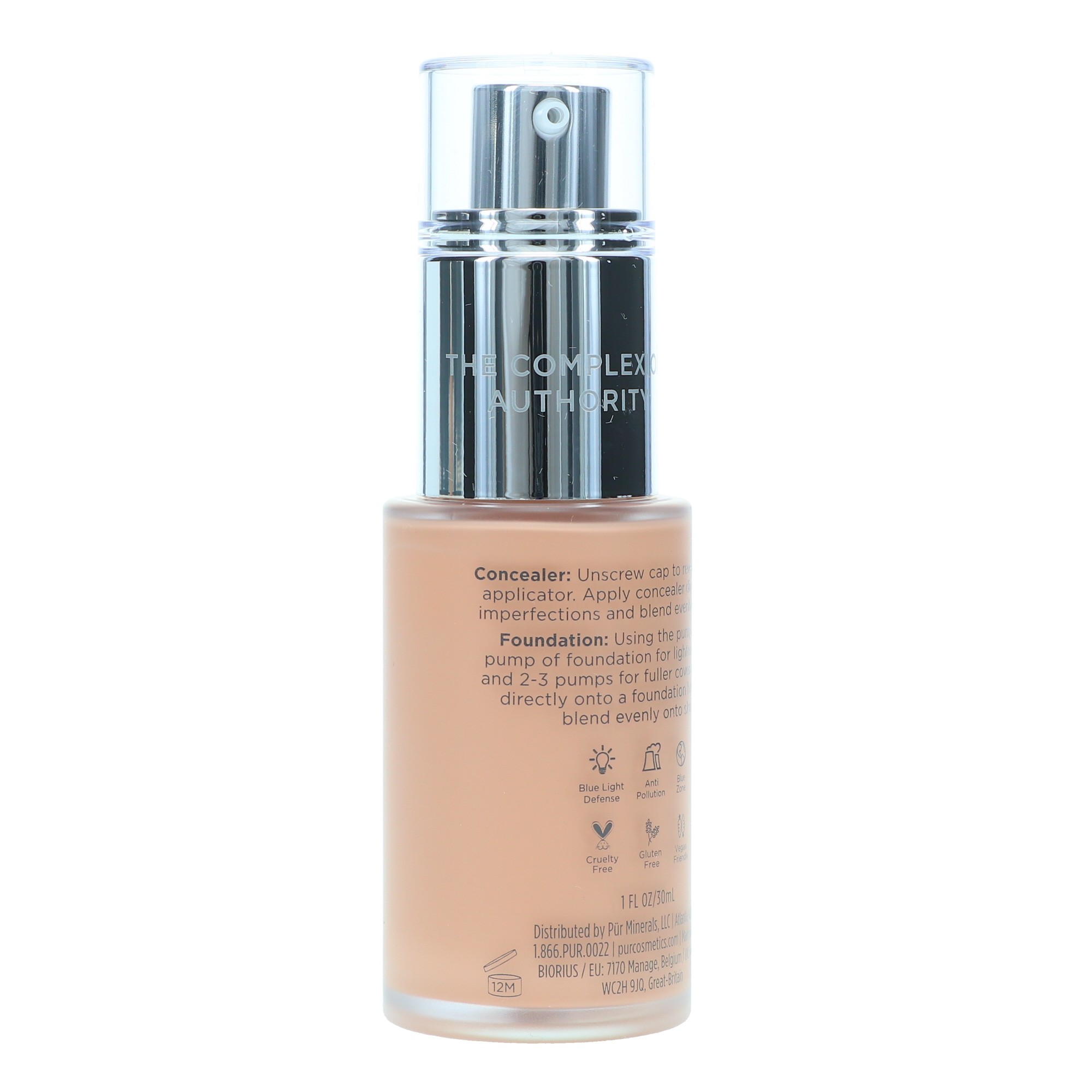 PUR 4-In-1 Love Your Selfie Longwear Foundation & Concealer Medium Pink MP3 1 oz