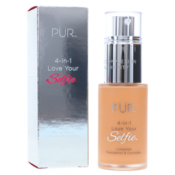 PUR 4-In-1 Love Your Selfie Longwear Foundation & Concealer Tan Pink TP4 1 oz