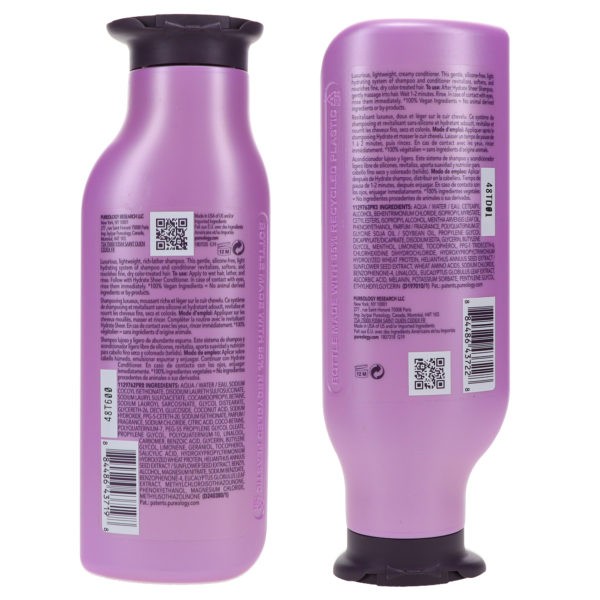Pureology Hydrate Sheer Shampoo 9 oz and Conditioner 9 oz Combo Pack