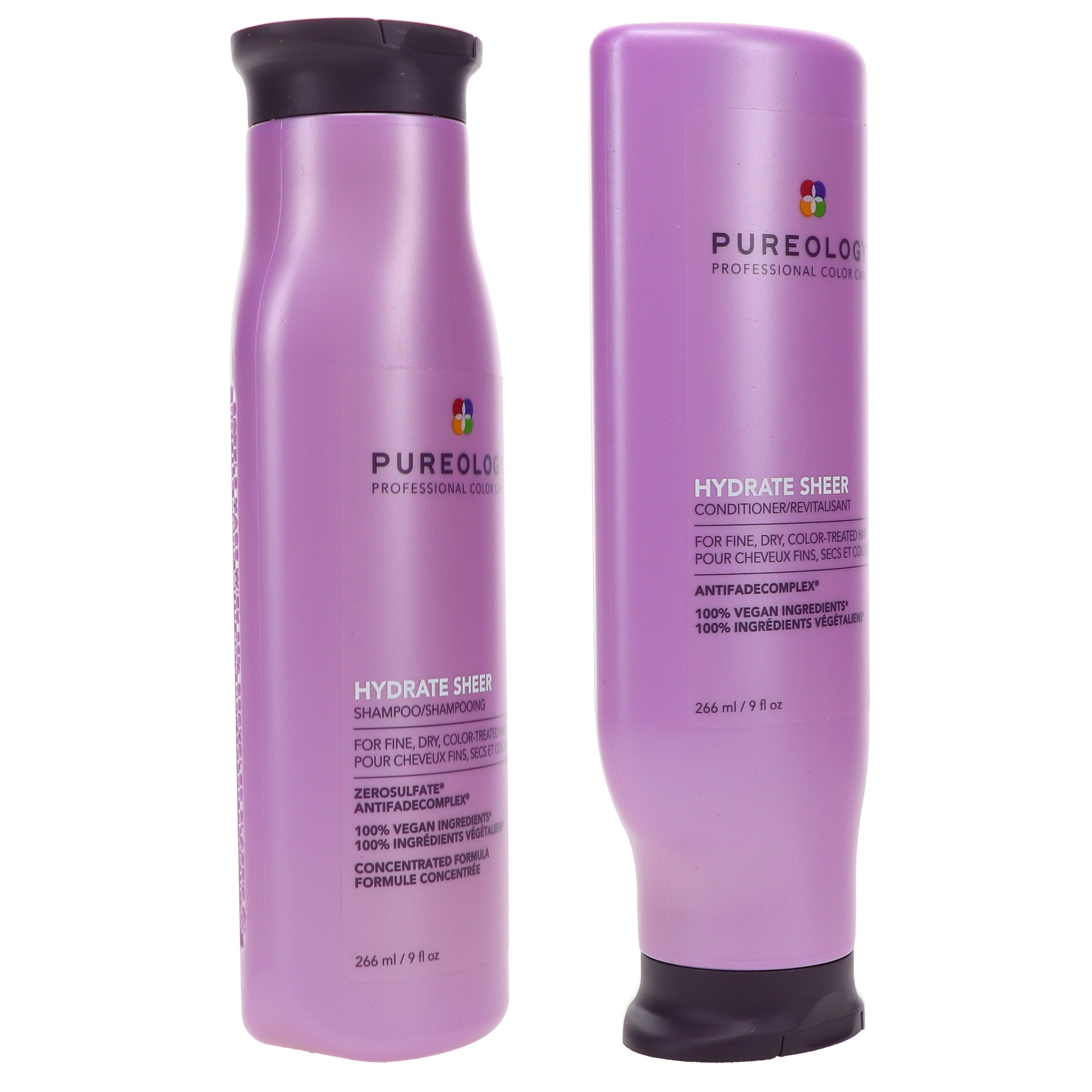 Pureology Hydrate Sheer Shampoo 9 oz and Conditioner 9 oz Combo Pack