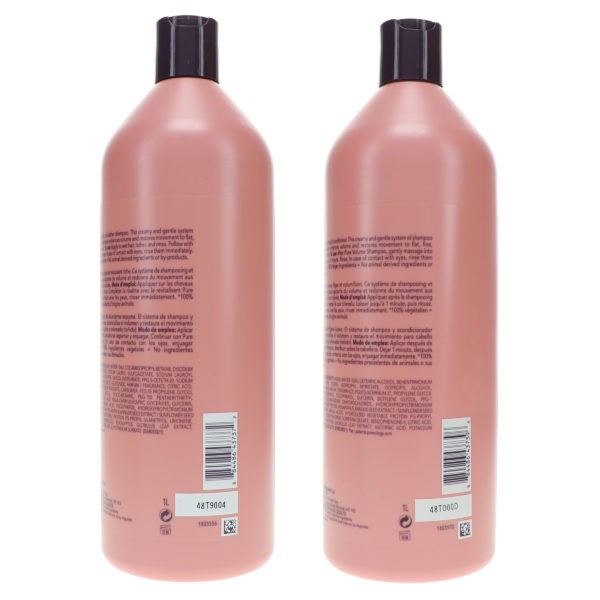 Pureology Pure Volume Shampoo 33.8 oz & Pure Volume Conditioner 33.8 oz Combo Pack