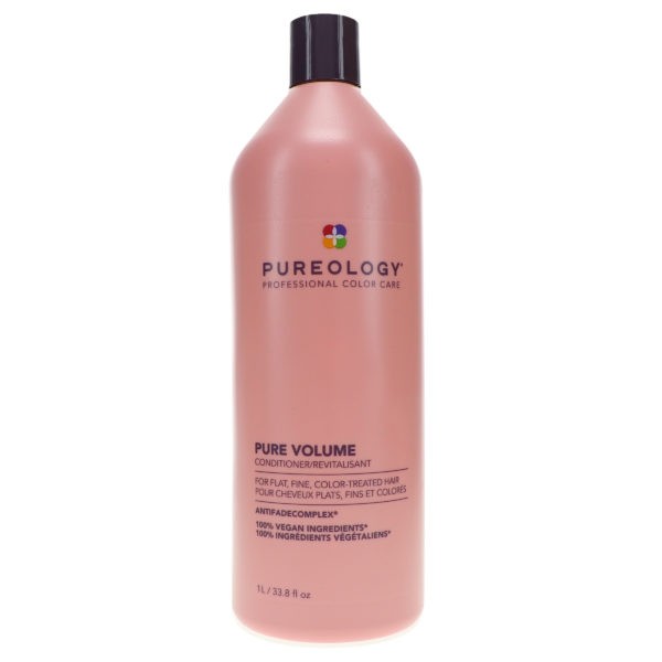 Pureology Pure Volume Shampoo 33.8 oz & Pure Volume Conditioner 33.8 oz Combo Pack