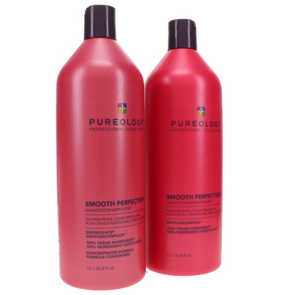 Pureology Smooth Perfection Shampoo 33.8 oz & Smooth Perfection Condition 33.8 oz Combo Pack