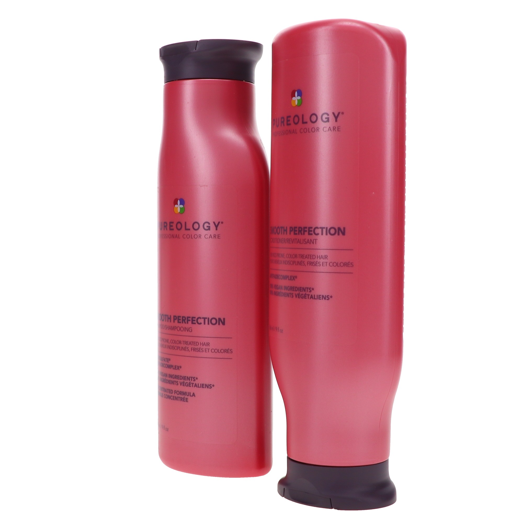 Pureology Smooth Perfection Shampoo 9 oz & Smooth Perfection Conditioner 9 oz Combo Pack