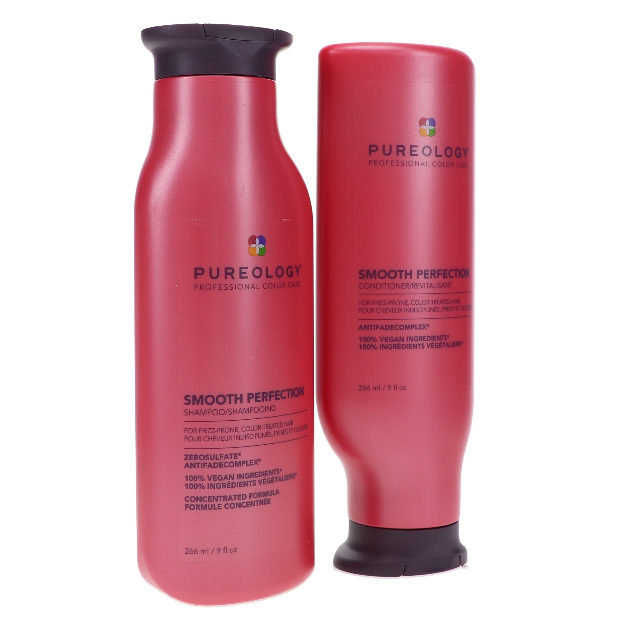 Pureology Smooth Perfection Shampoo 9 oz & Smooth Perfection Conditioner 9 oz Combo Pack