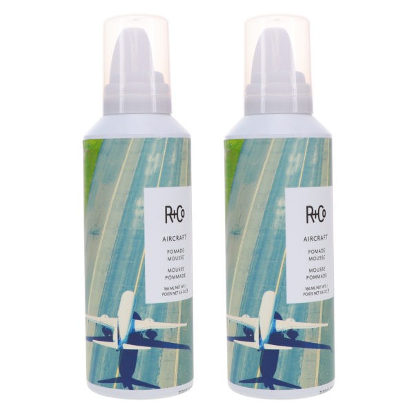 R+CO Aircraft Pomade Mousse 5.6 oz 2 Pack