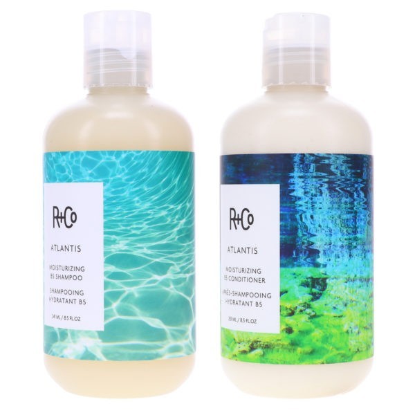 R+CO Atlantis Moisturizing Shampoo 8.5 oz & Atlantis Moisturizing Conditioner 8.5 oz Combo Pack