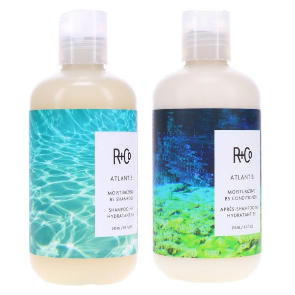 R+CO Atlantis Moisturizing Shampoo 8.5 oz & Atlantis Moisturizing Conditioner 8.5 oz Combo Pack