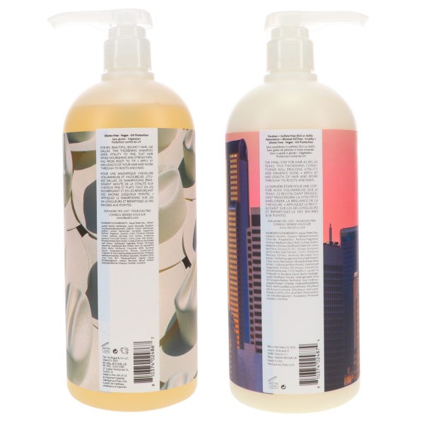 R+CO Dallas Thickening Shampoo 33.8 oz & Dallas Thickening Conditioner 33.8 oz Combo Pack