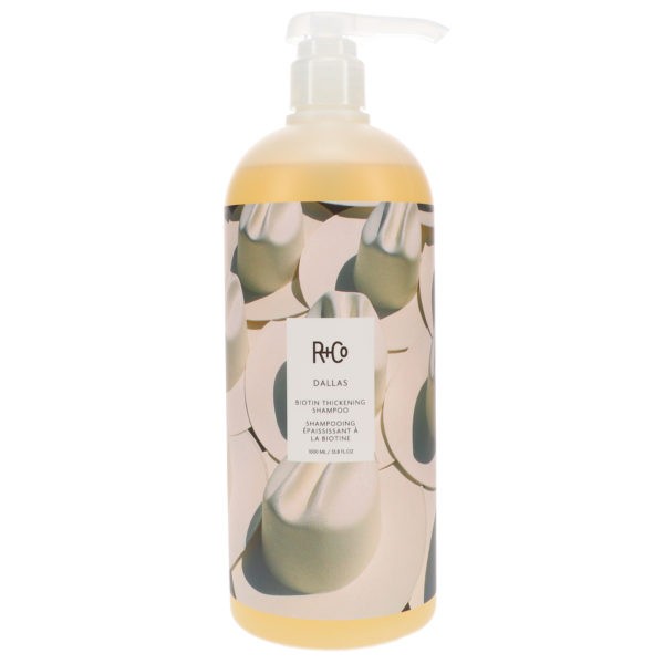 R+CO Dallas Thickening Shampoo 33.8 oz & Dallas Thickening Conditioner 33.8 oz Combo Pack