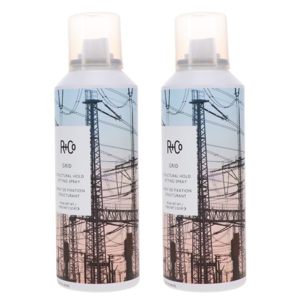 R+CO Grid Structural Hold Setting Spray 5 oz 2 Pack