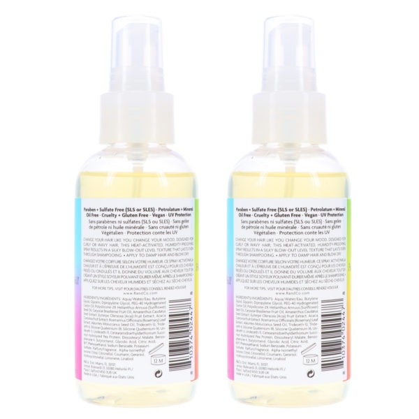 R+CO Mood Swing Straightening Spray 4.2 oz 2 Pack