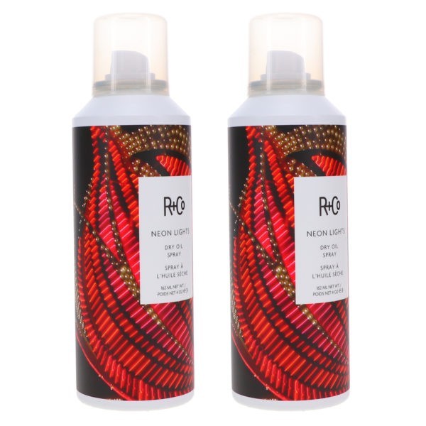 R+CO Neon Lights Dry Oil Spray 4 oz 2 Pack