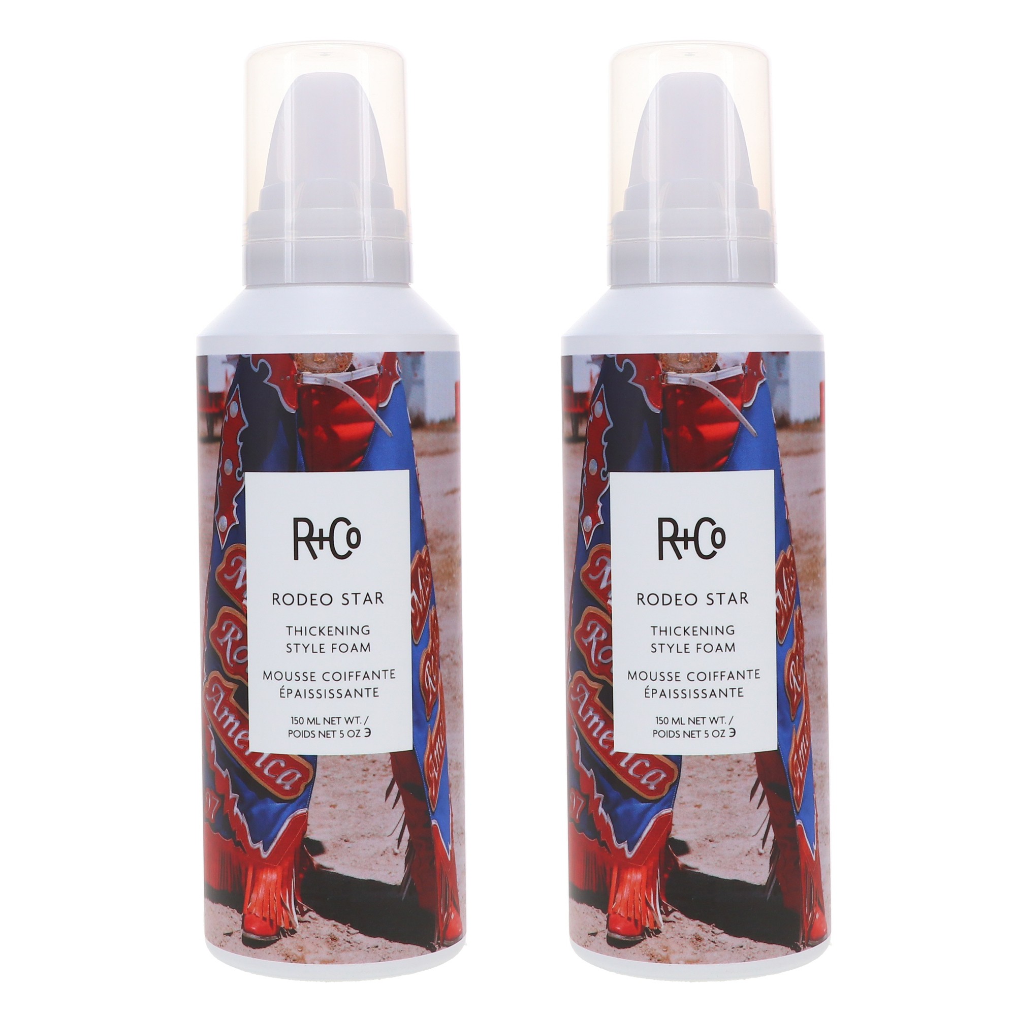 R+CO RODEO STAR Thickening Style Foam 5 oz 2 Pack