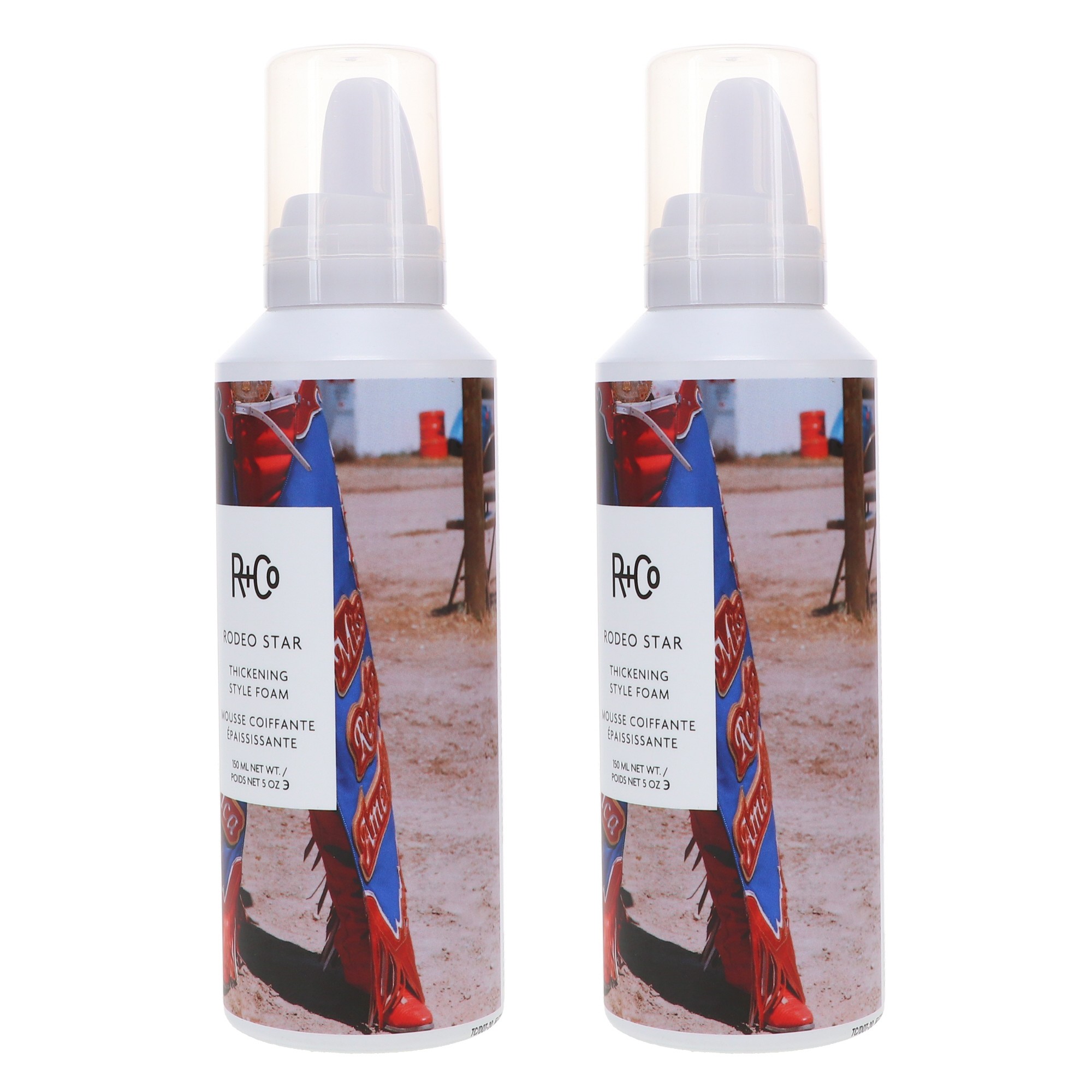 R+CO RODEO STAR Thickening Style Foam 5 oz 2 Pack
