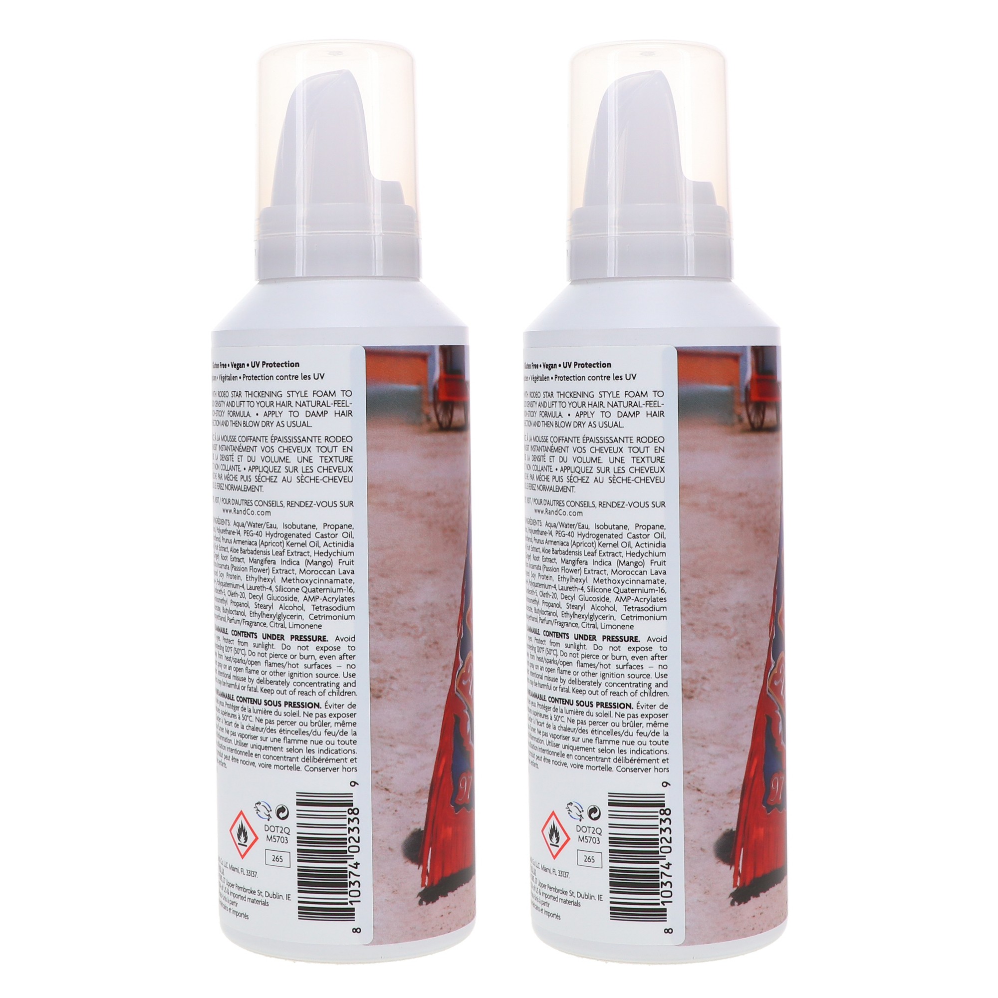 R+CO RODEO STAR Thickening Style Foam 5 oz 2 Pack