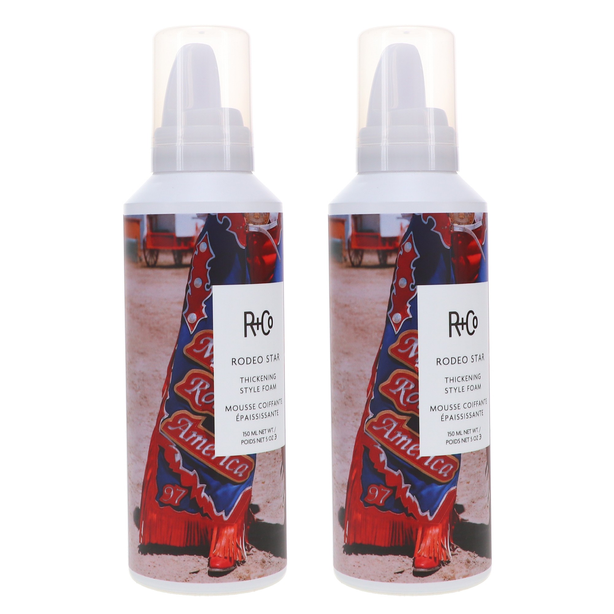 R+CO RODEO STAR Thickening Style Foam 5 oz 2 Pack