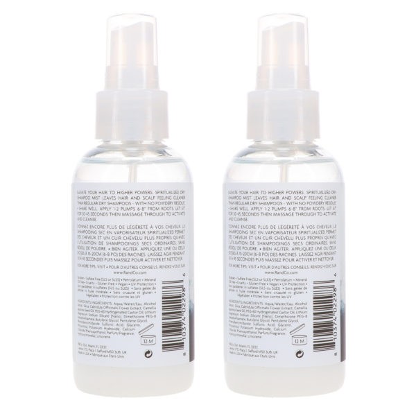 R+CO SPIRITUALIZED Dry Shampoo Mist 4.2 oz 2 Pack