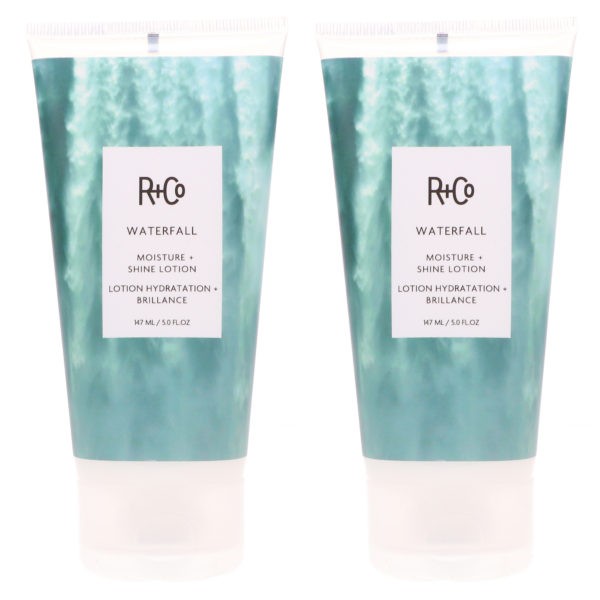 R+CO Waterfall Moisture + Shine Lotion 5 oz 2 Pack