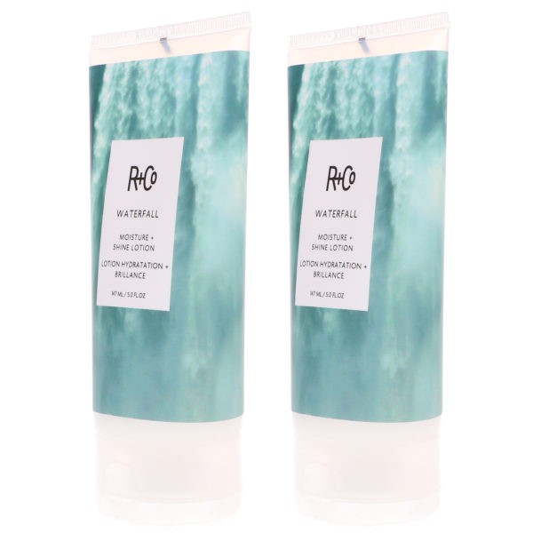 R+CO Waterfall Moisture + Shine Lotion 5 oz 2 Pack