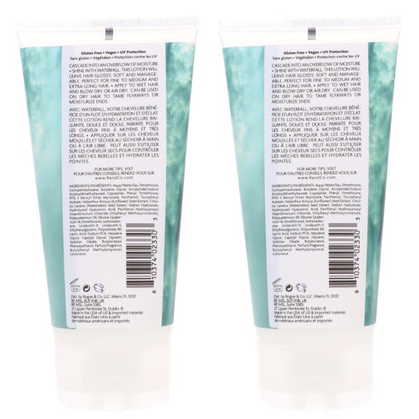 R+CO Waterfall Moisture + Shine Lotion 5 oz 2 Pack