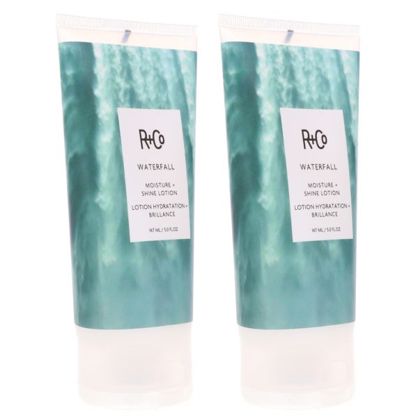 R+CO Waterfall Moisture + Shine Lotion 5 oz 2 Pack