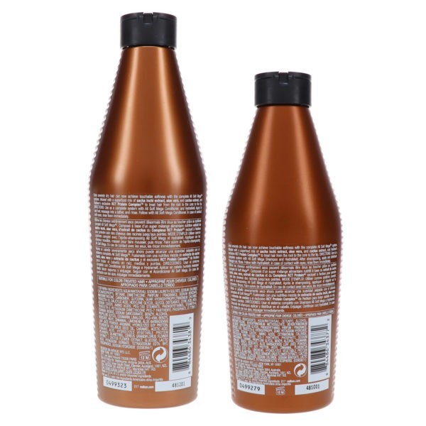 Redken All Soft Mega Shampoo 10.1 oz & All Soft Mega Conditioner 8.5 oz Combo Pack