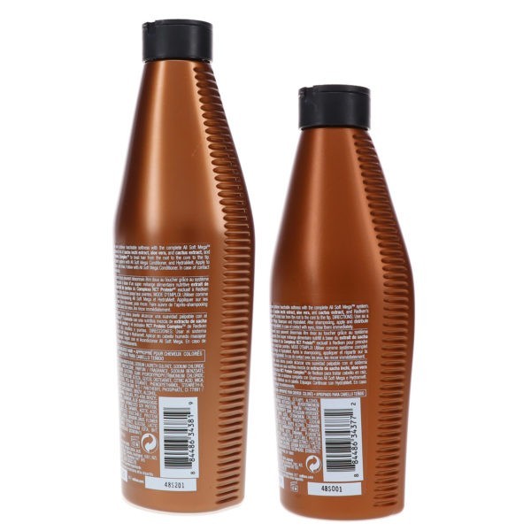 Redken All Soft Mega Shampoo 10.1 oz & All Soft Mega Conditioner 8.5 oz Combo Pack