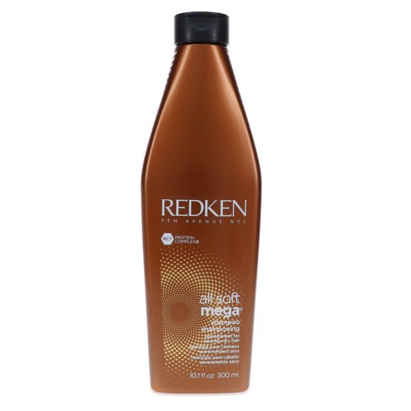 Redken All Soft Mega Shampoo 10.1 oz & All Soft Mega Conditioner 8.5 oz Combo Pack