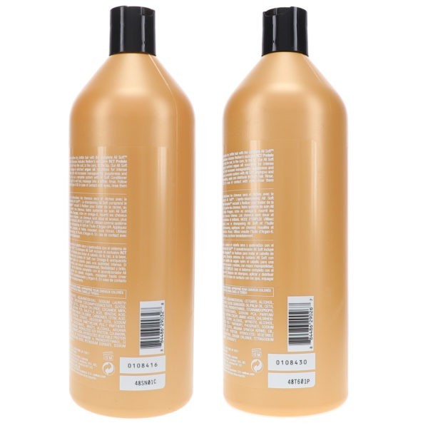 Redken All Soft Shampoo 33.8 oz & All Soft Conditioner 33.8 oz Combo Pack