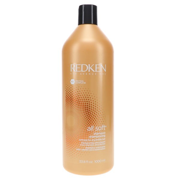 Redken All Soft Shampoo 33.8 oz & All Soft Conditioner 33.8 oz Combo Pack